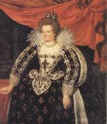 Frans Pourbus the younger Marie de Medicis,Queen of France oil painting artist